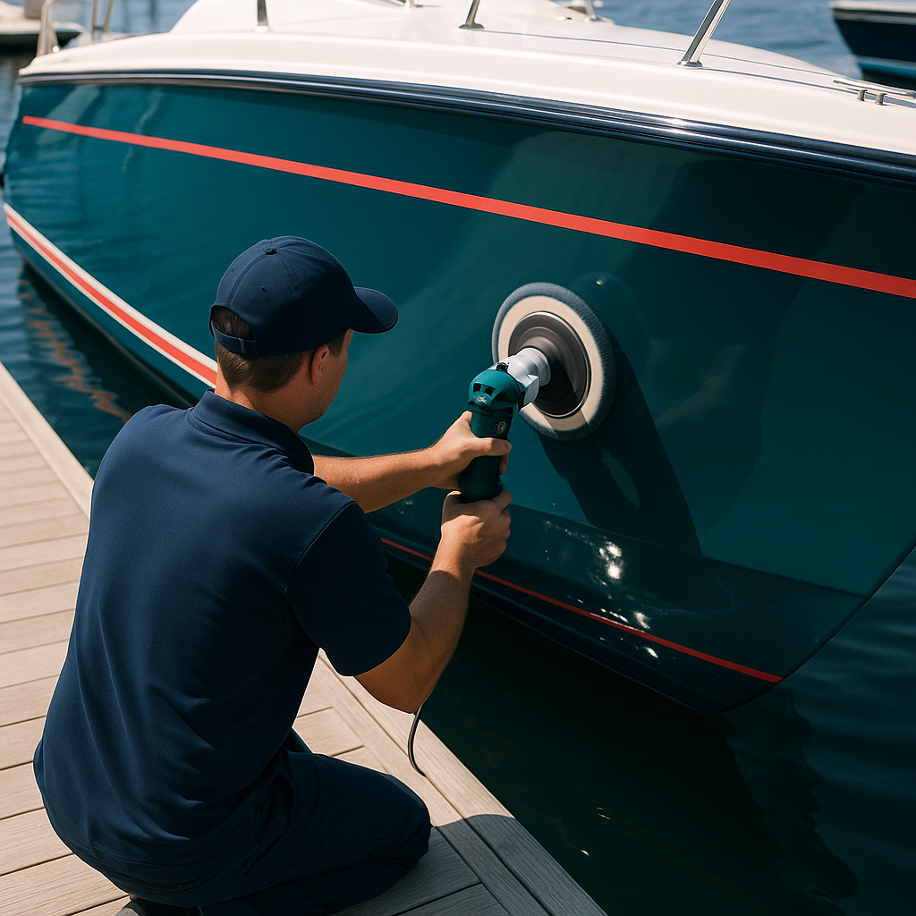Boat Detailing - Professional boat repair work